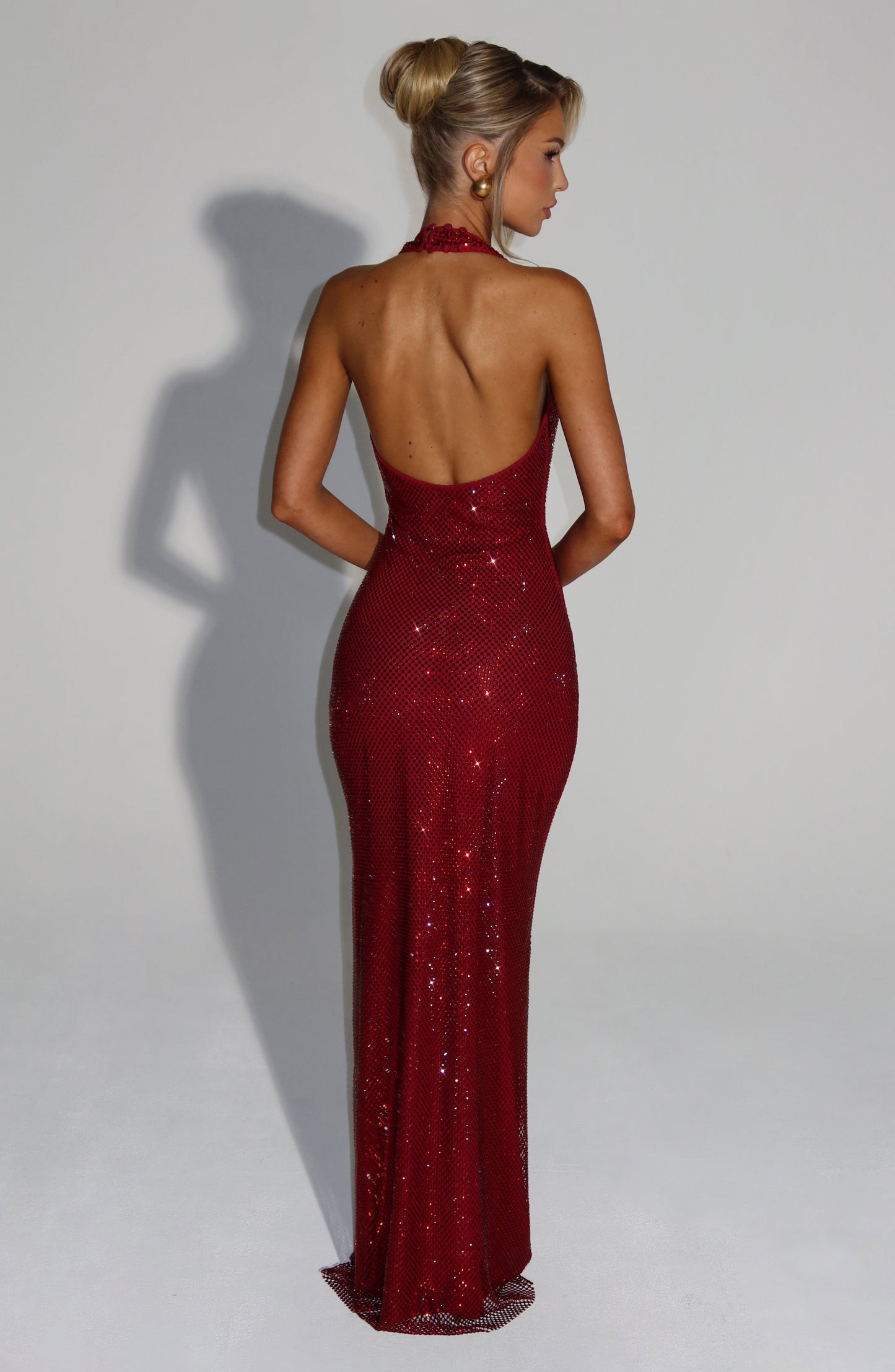 Vestido Maxi Starla - Cor de Vinho