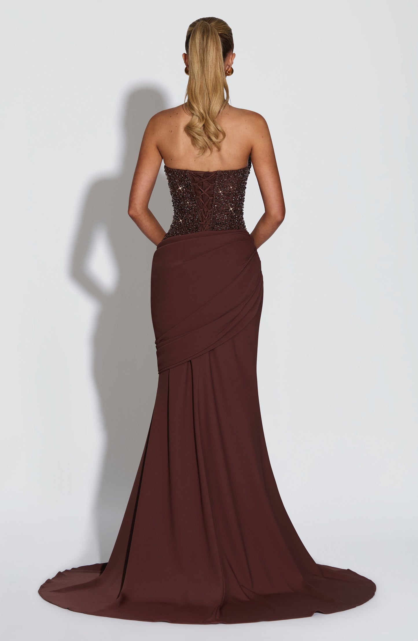 Vestido Taylor - Castanho Ameixa