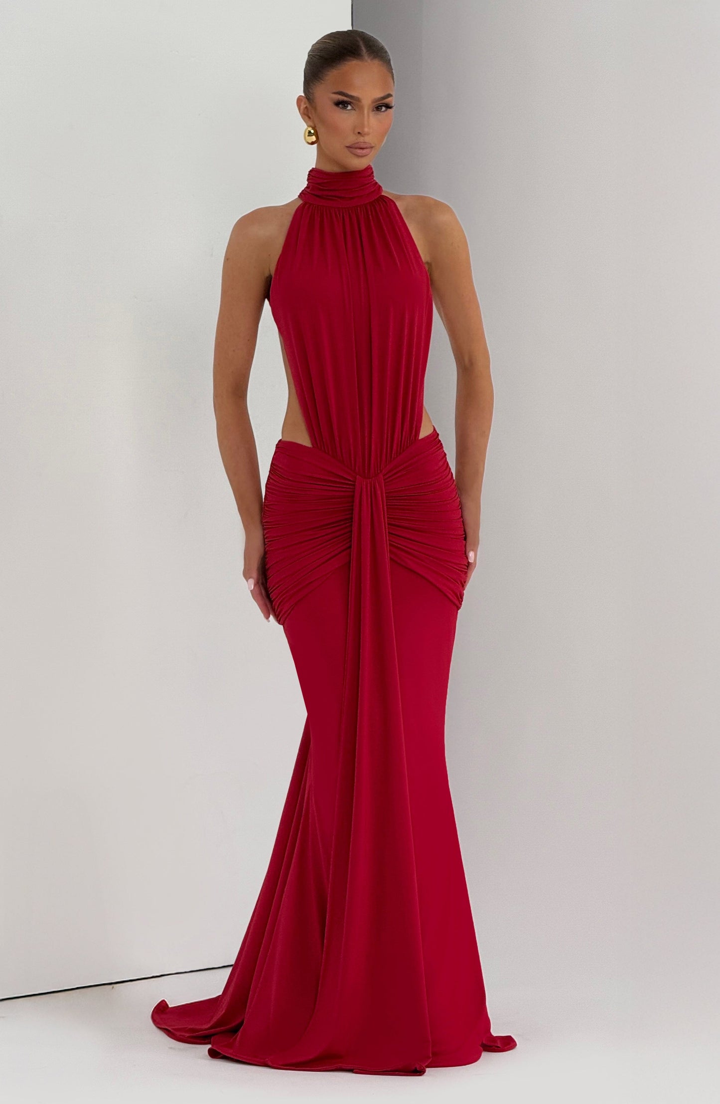 Thekla Maxi Dress - Vermelho