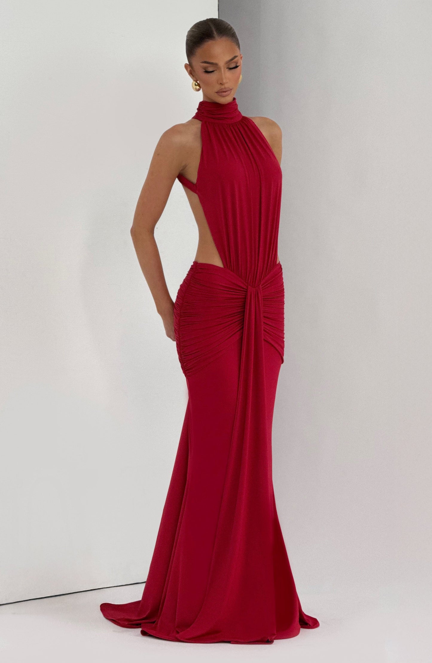 Thekla Maxi Dress - Vermelho