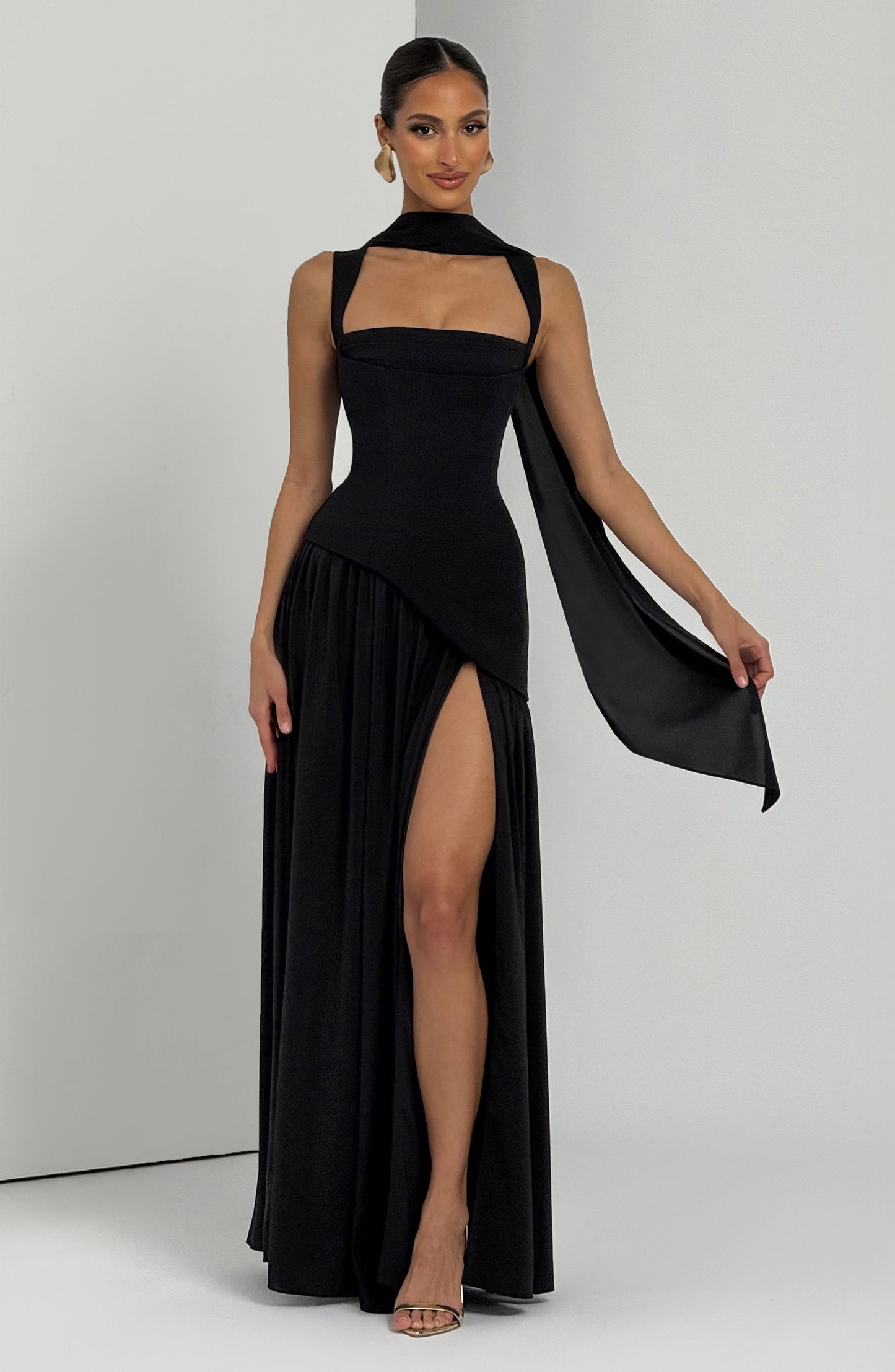 Vestido Maxi Tullulah - Preto