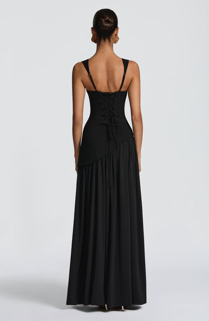 Vestido Maxi Tullulah - Preto