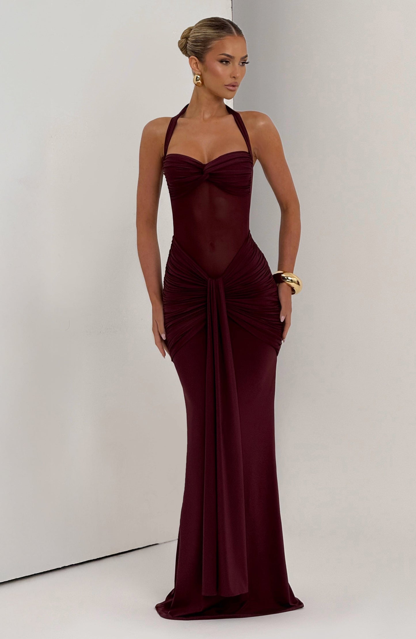 Vestido Maxi Vixen - Vermelho Cereja