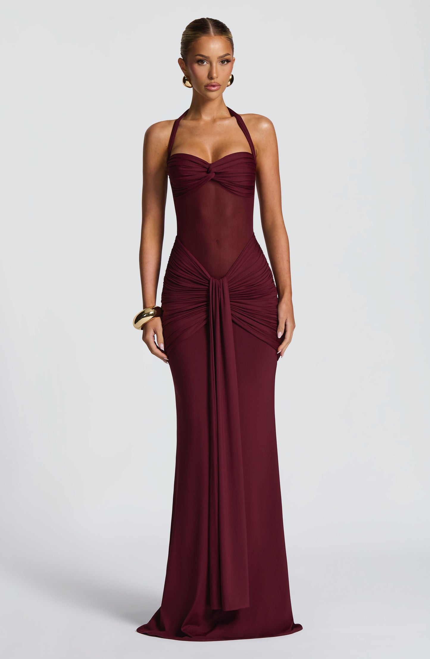 Vestido Maxi Vixen - Vermelho Cereja
