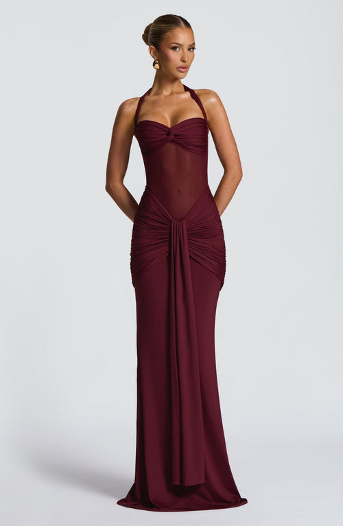Vestido Maxi Vixen - Vermelho Cereja