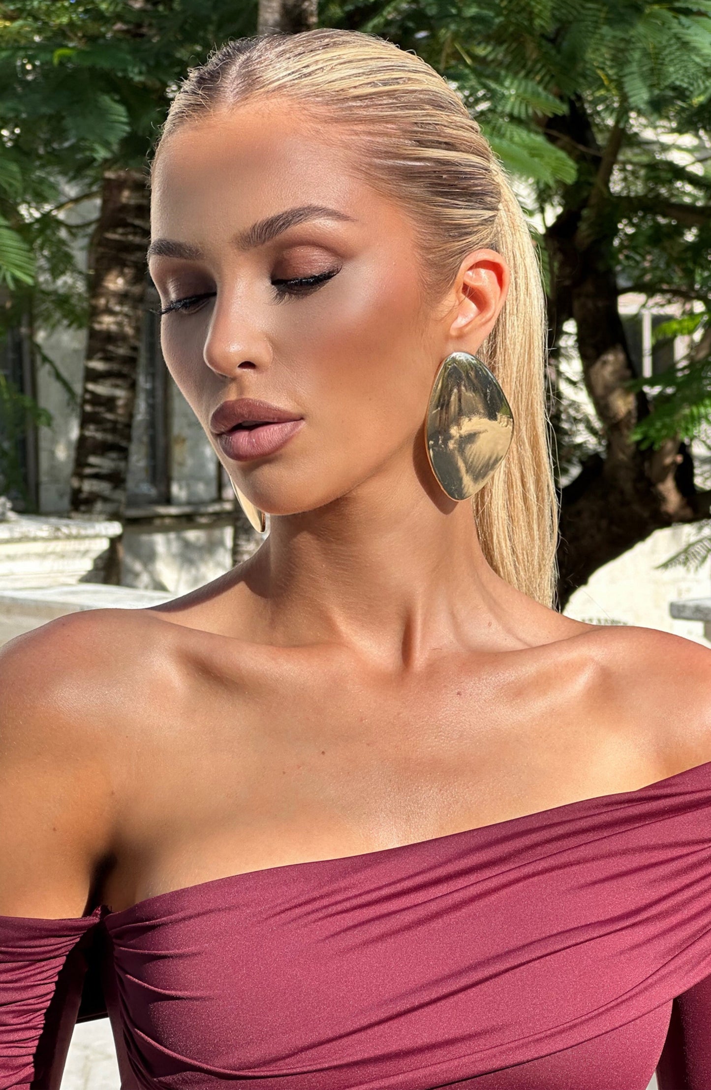 Yuki Earrings - Gold